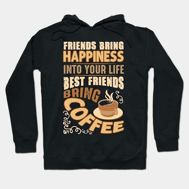 Motivation Coffee Friend Hoodie by Alvd Design